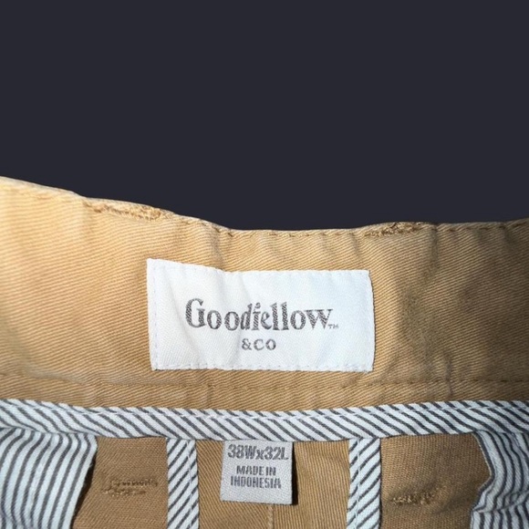 Goodfellow & Co Tan Chinos Classic Style - Picture 3 of 4